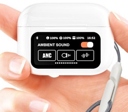 ANC Earbuds with Display Screen